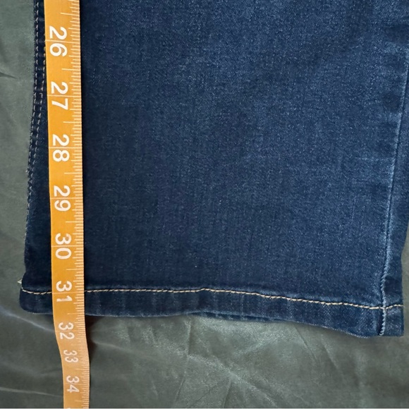 Democracy "Ab"solution Itty Bitty Bootcut blue Jeans size 2 - Picture 12 of 13